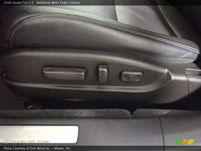 Bellanova White Pearl / Ebony 2016 Acura TLX 3.5