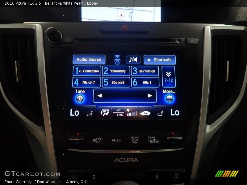 Bellanova White Pearl / Ebony 2016 Acura TLX 3.5