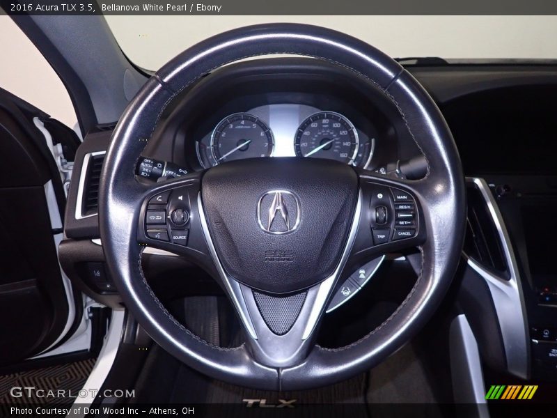 Bellanova White Pearl / Ebony 2016 Acura TLX 3.5