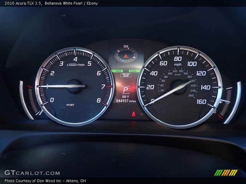 Bellanova White Pearl / Ebony 2016 Acura TLX 3.5