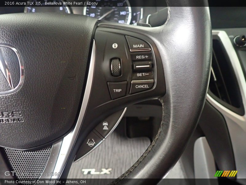 Bellanova White Pearl / Ebony 2016 Acura TLX 3.5