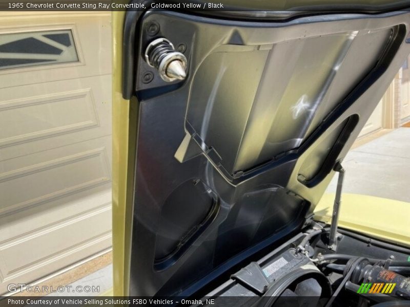 Goldwood Yellow / Black 1965 Chevrolet Corvette Sting Ray Convertible