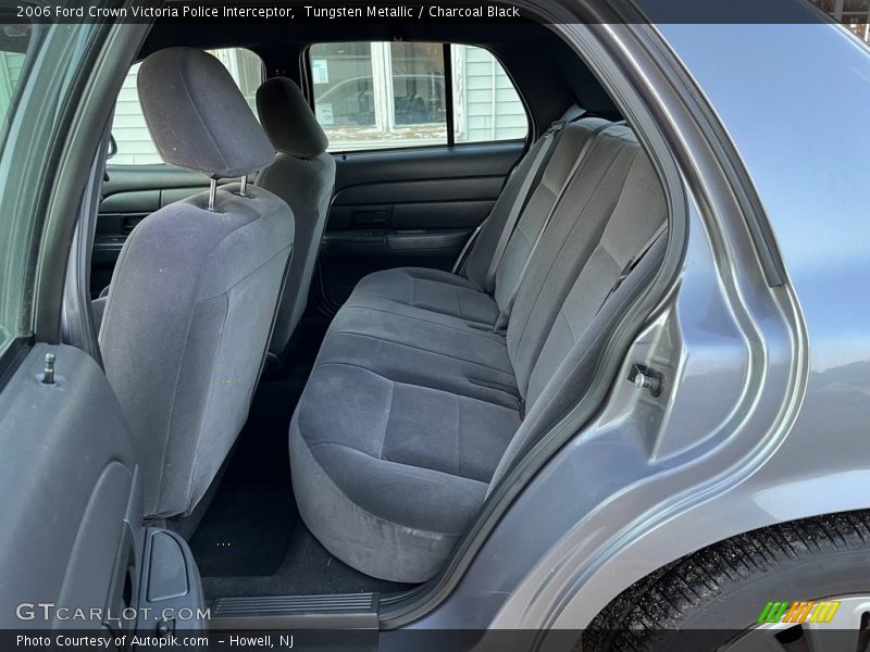 Rear Seat of 2006 Crown Victoria Police Interceptor