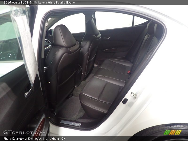 Bellanova White Pearl / Ebony 2016 Acura TLX 3.5