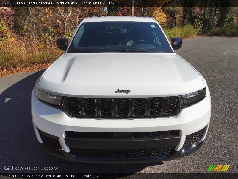Bright White / Black 2021 Jeep Grand Cherokee L Altitude 4x4