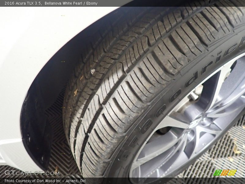 Bellanova White Pearl / Ebony 2016 Acura TLX 3.5