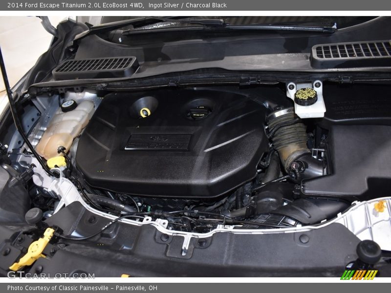 Ingot Silver / Charcoal Black 2014 Ford Escape Titanium 2.0L EcoBoost 4WD