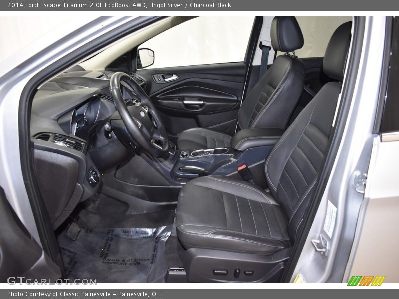 Ingot Silver / Charcoal Black 2014 Ford Escape Titanium 2.0L EcoBoost 4WD