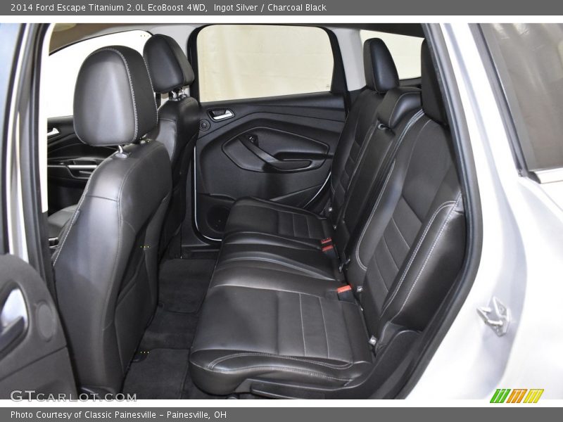 Ingot Silver / Charcoal Black 2014 Ford Escape Titanium 2.0L EcoBoost 4WD