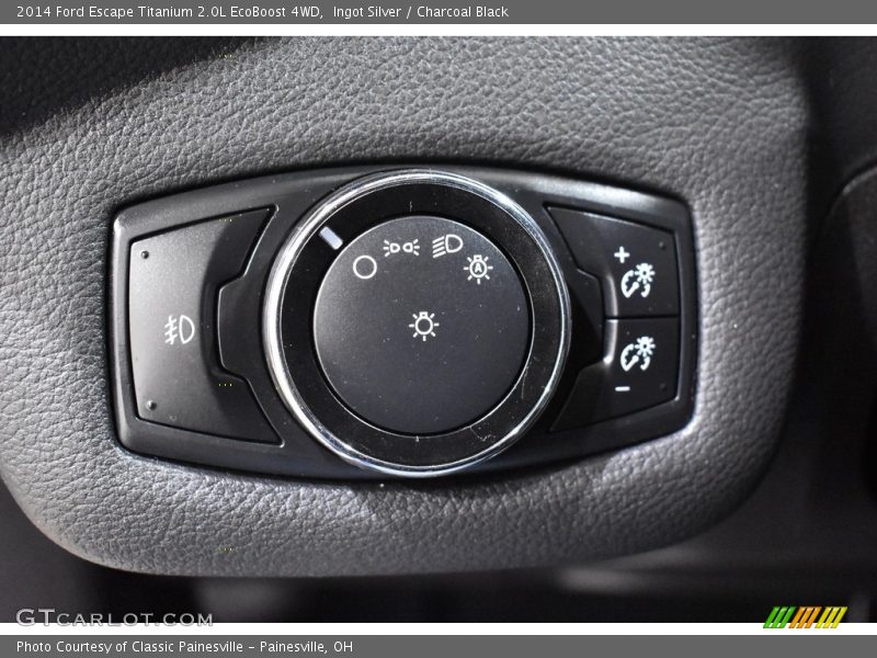 Ingot Silver / Charcoal Black 2014 Ford Escape Titanium 2.0L EcoBoost 4WD
