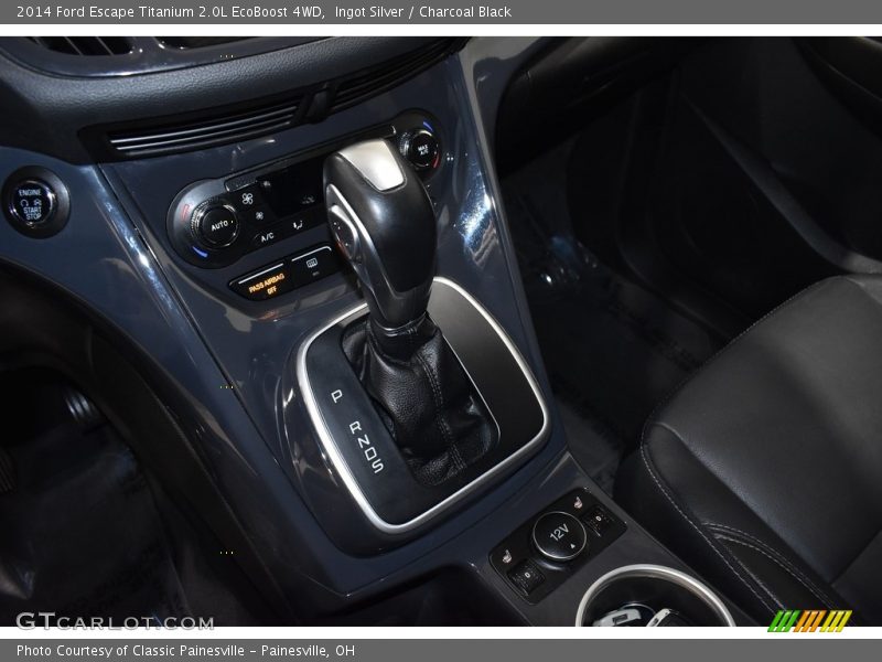 Ingot Silver / Charcoal Black 2014 Ford Escape Titanium 2.0L EcoBoost 4WD