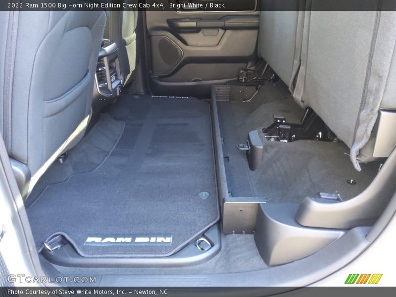 Bright White / Black 2022 Ram 1500 Big Horn Night Edition Crew Cab 4x4