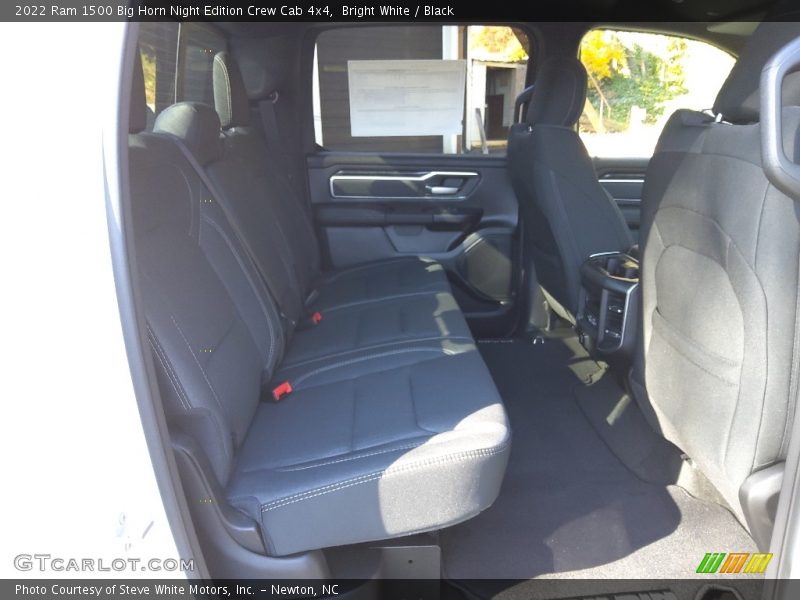 Bright White / Black 2022 Ram 1500 Big Horn Night Edition Crew Cab 4x4