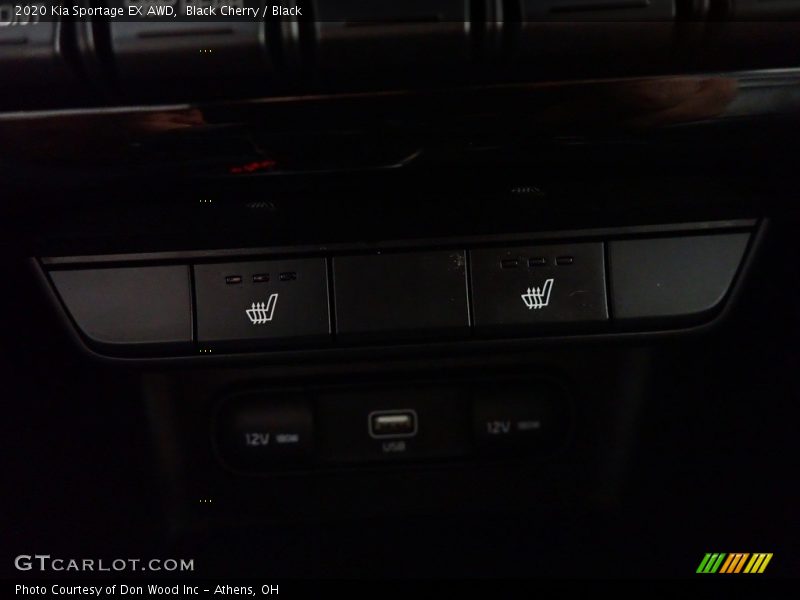 Black Cherry / Black 2020 Kia Sportage EX AWD