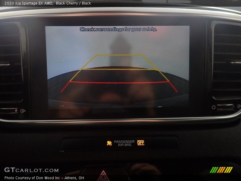 Black Cherry / Black 2020 Kia Sportage EX AWD