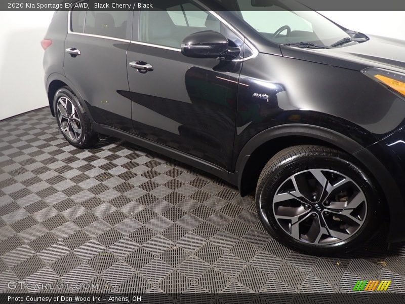 Black Cherry / Black 2020 Kia Sportage EX AWD