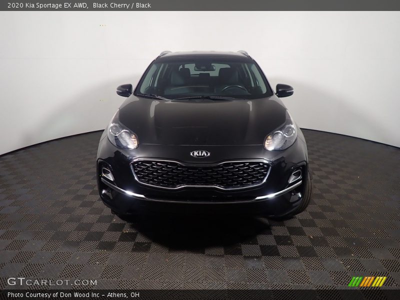 Black Cherry / Black 2020 Kia Sportage EX AWD