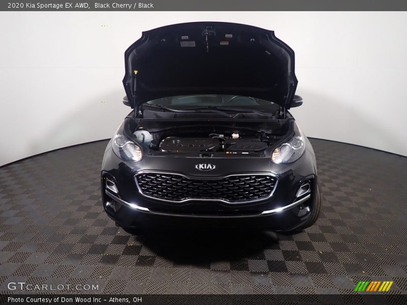 Black Cherry / Black 2020 Kia Sportage EX AWD