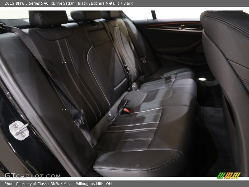 Black Sapphire Metallic / Black 2019 BMW 5 Series 540i xDrive Sedan