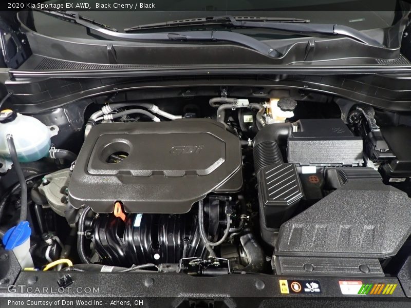 Black Cherry / Black 2020 Kia Sportage EX AWD