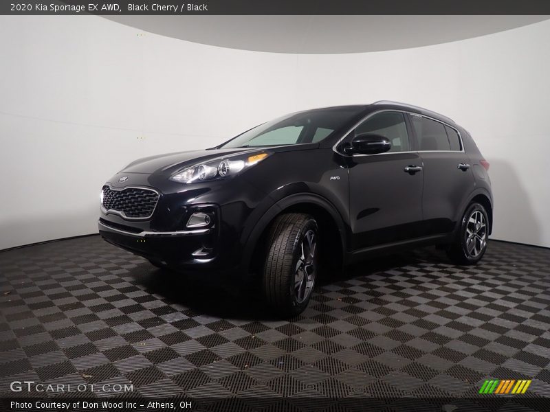 Black Cherry / Black 2020 Kia Sportage EX AWD