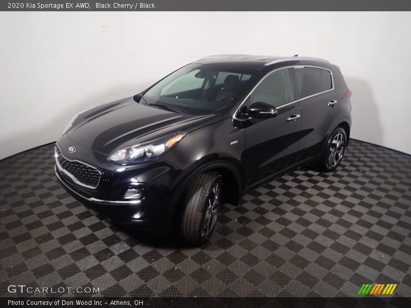 Black Cherry / Black 2020 Kia Sportage EX AWD