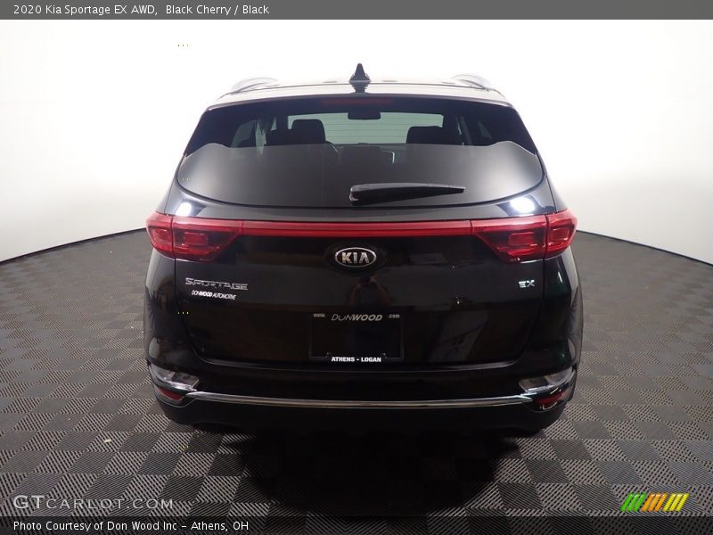 Black Cherry / Black 2020 Kia Sportage EX AWD