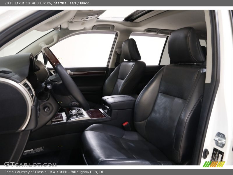 Front Seat of 2015 GX 460 Luxury