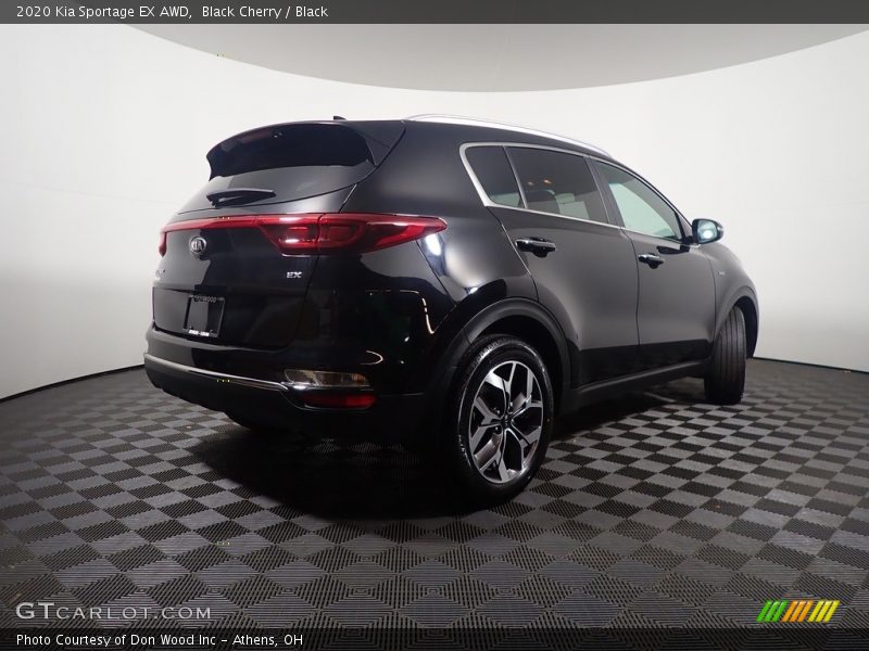 Black Cherry / Black 2020 Kia Sportage EX AWD