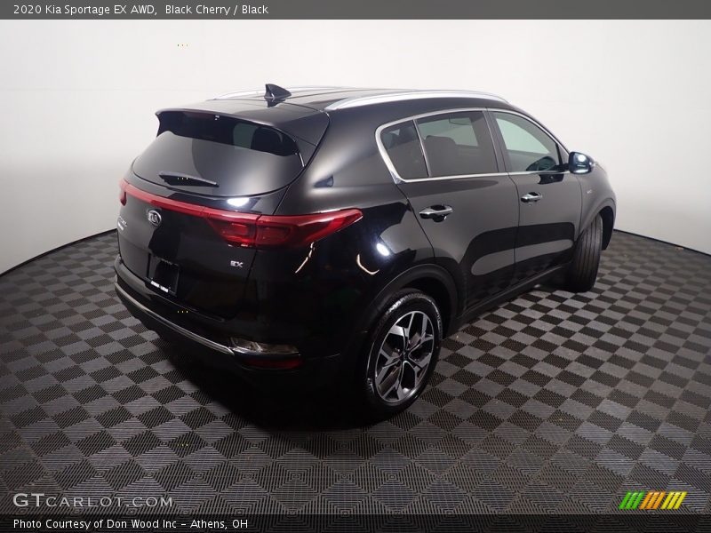 Black Cherry / Black 2020 Kia Sportage EX AWD