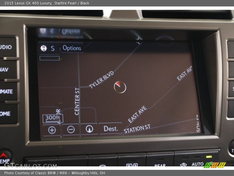Starfire Pearl / Black 2015 Lexus GX 460 Luxury