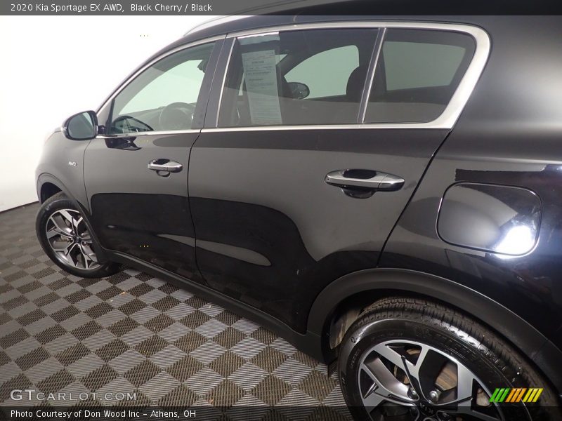 Black Cherry / Black 2020 Kia Sportage EX AWD