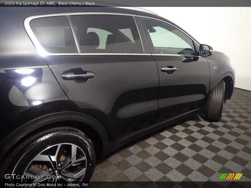 Black Cherry / Black 2020 Kia Sportage EX AWD