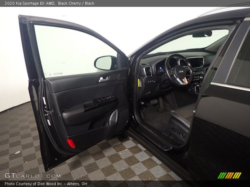 Black Cherry / Black 2020 Kia Sportage EX AWD