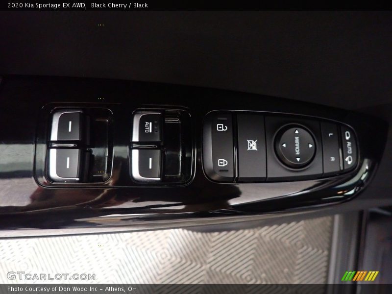 Black Cherry / Black 2020 Kia Sportage EX AWD
