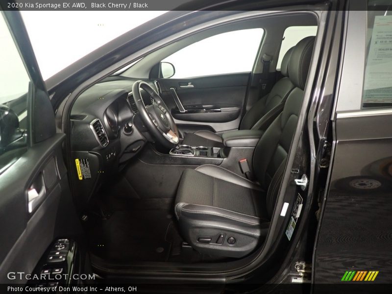 Black Cherry / Black 2020 Kia Sportage EX AWD
