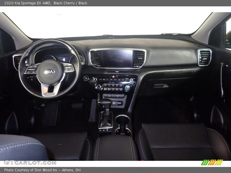 Black Cherry / Black 2020 Kia Sportage EX AWD