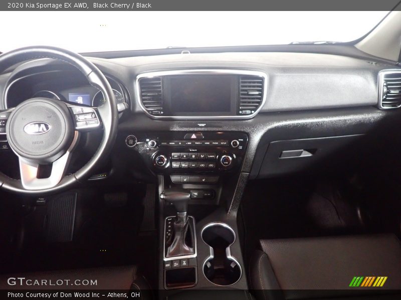 Black Cherry / Black 2020 Kia Sportage EX AWD
