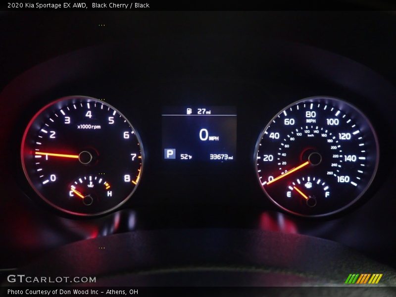 Black Cherry / Black 2020 Kia Sportage EX AWD