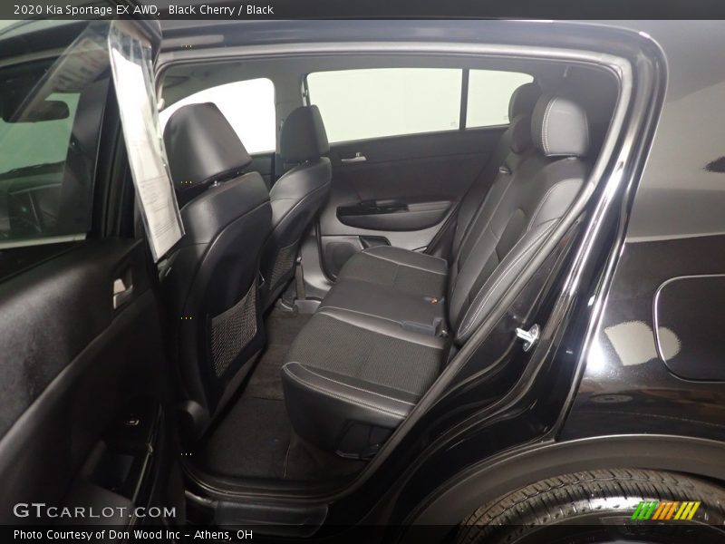 Black Cherry / Black 2020 Kia Sportage EX AWD