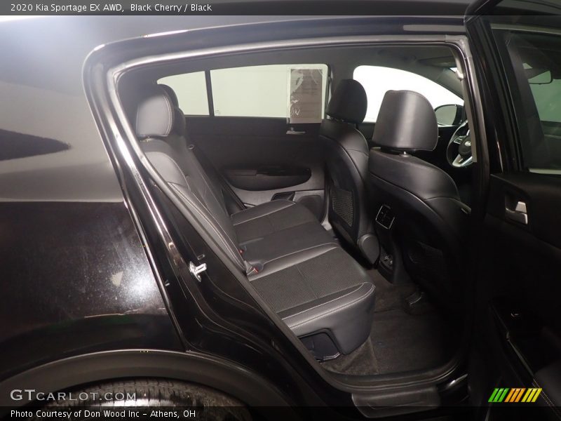 Black Cherry / Black 2020 Kia Sportage EX AWD