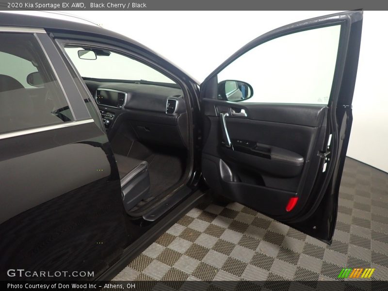 Black Cherry / Black 2020 Kia Sportage EX AWD
