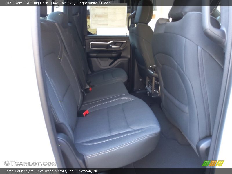 Bright White / Black 2022 Ram 1500 Big Horn Quad Cab 4x4