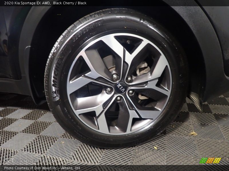 Black Cherry / Black 2020 Kia Sportage EX AWD