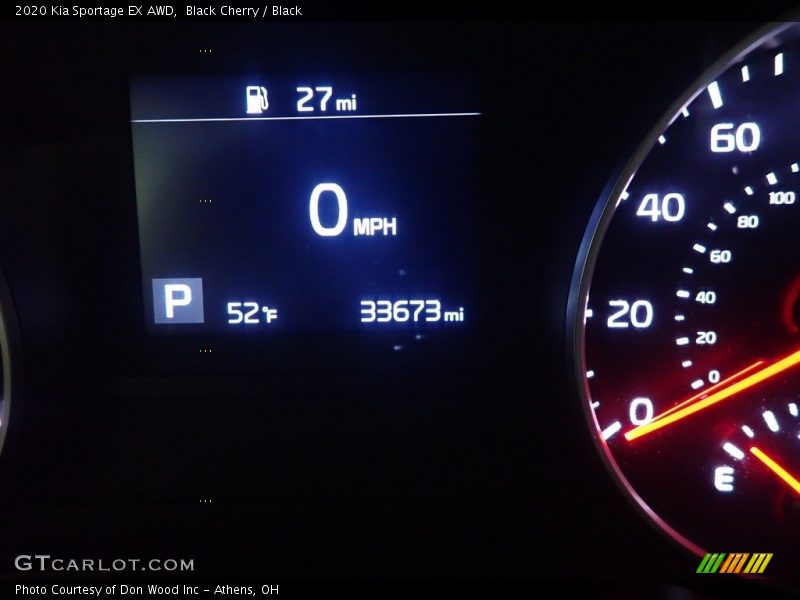 Black Cherry / Black 2020 Kia Sportage EX AWD
