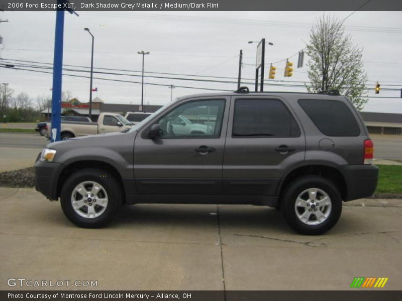 Dark Shadow Grey Metallic / Medium/Dark Flint 2006 Ford Escape XLT