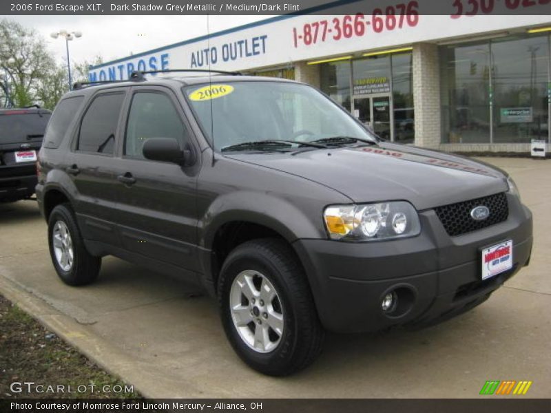 Dark Shadow Grey Metallic / Medium/Dark Flint 2006 Ford Escape XLT