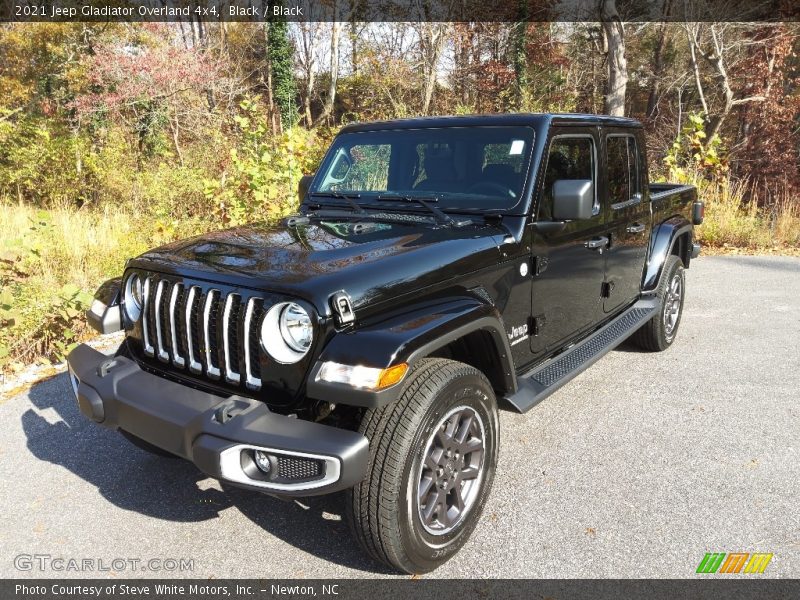 Black / Black 2021 Jeep Gladiator Overland 4x4
