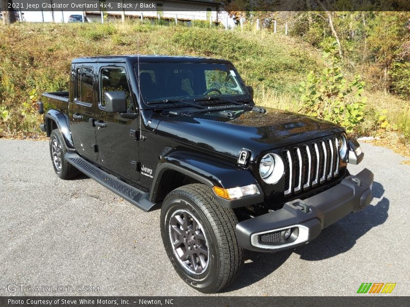 Black / Black 2021 Jeep Gladiator Overland 4x4