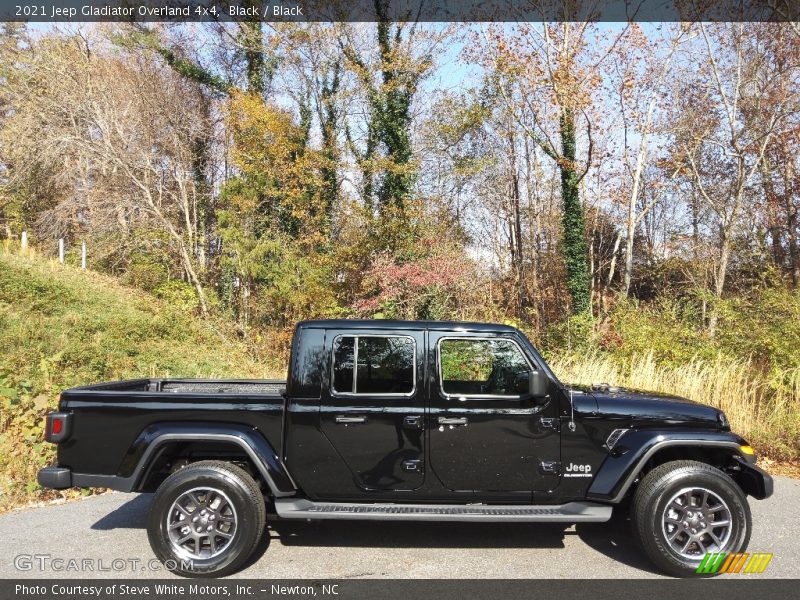 Black / Black 2021 Jeep Gladiator Overland 4x4